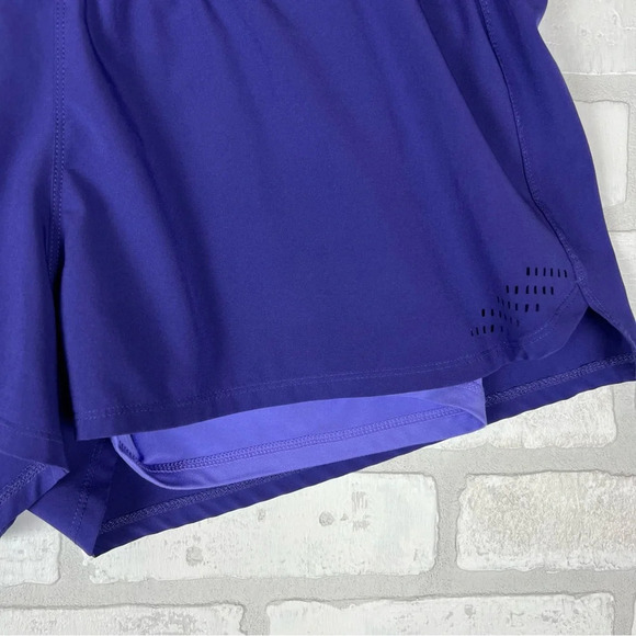 ๐โ Champion Women's Athletic C9 Shorts Built-In Shorts XL Purple Poly Running - Picture 2 of 10
